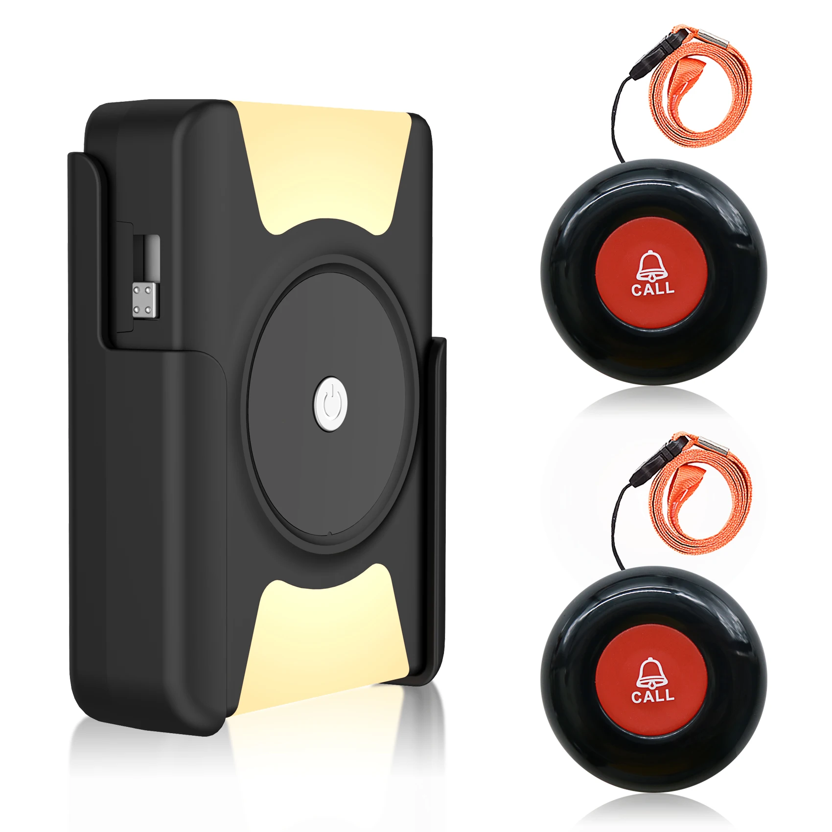 Daytech sem fio Chamando Sistema Pagers Idosos Cuidador Pager Piscando Respiração Luz Vibração Alerta Dispositivo - Imagem 8