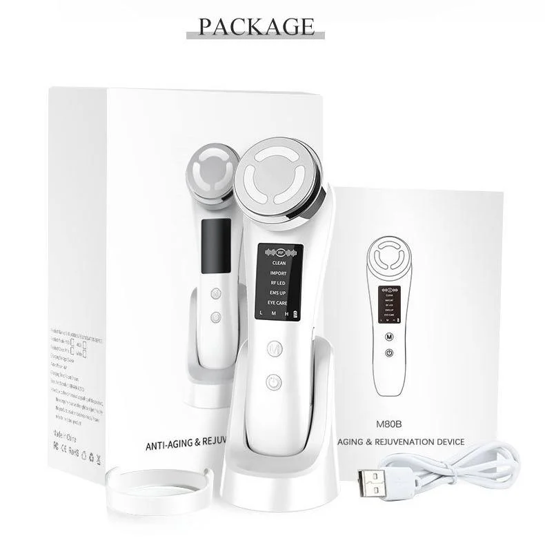 Produto de beleza massagem facial portátil-aquece até reduzir rugas e anti-envelhecimento - Imagem 3