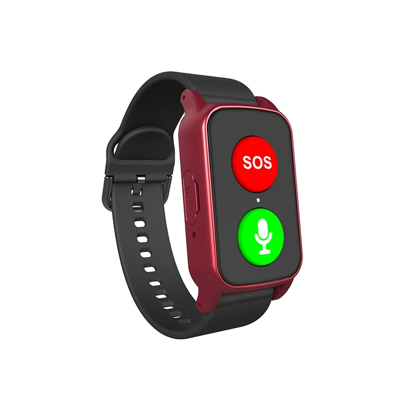 Pulseira de Rastreamento GPS à Prova d'Água 4G com Monitoramento de Saúde, Controle de Frequência Cardíaca e Pressão Arterial para Idosos - Imagem 4