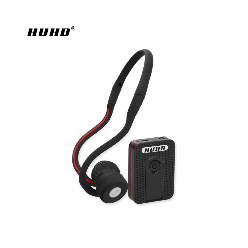 Condução óssea Hearing Aid fone de ouvido sem fio para idosos idosos Ouvir Headsets Hearing Loss Amplifier