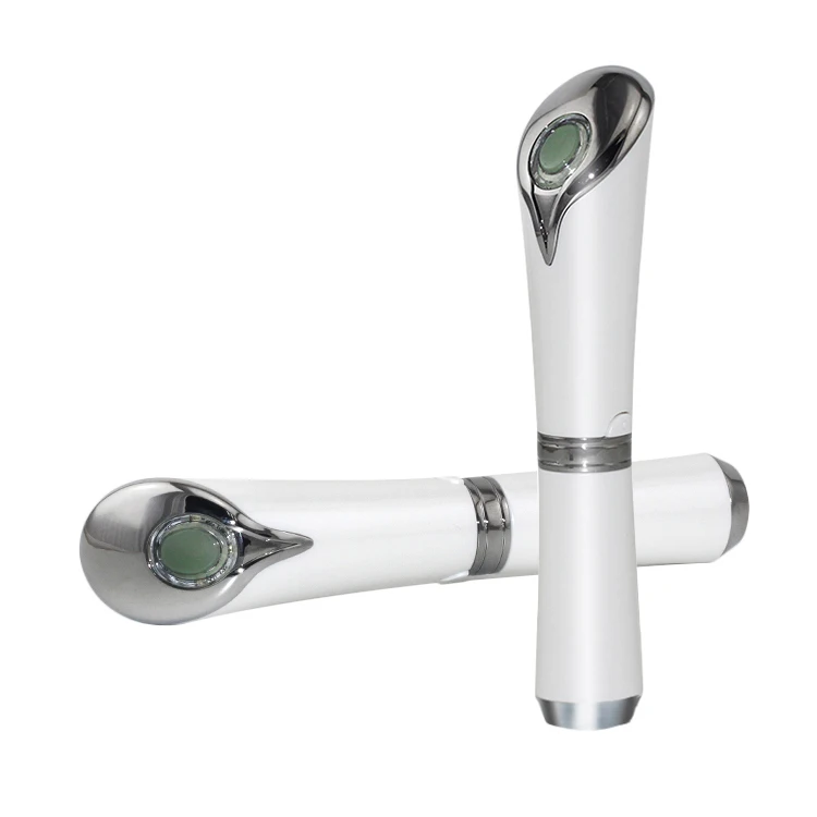 Portátil Skincare Wand Quente Massagem Remoção De Rugas Anti Age Azul Vermelho Led Light Therapy Device Jade Eye Wand - Imagem 2