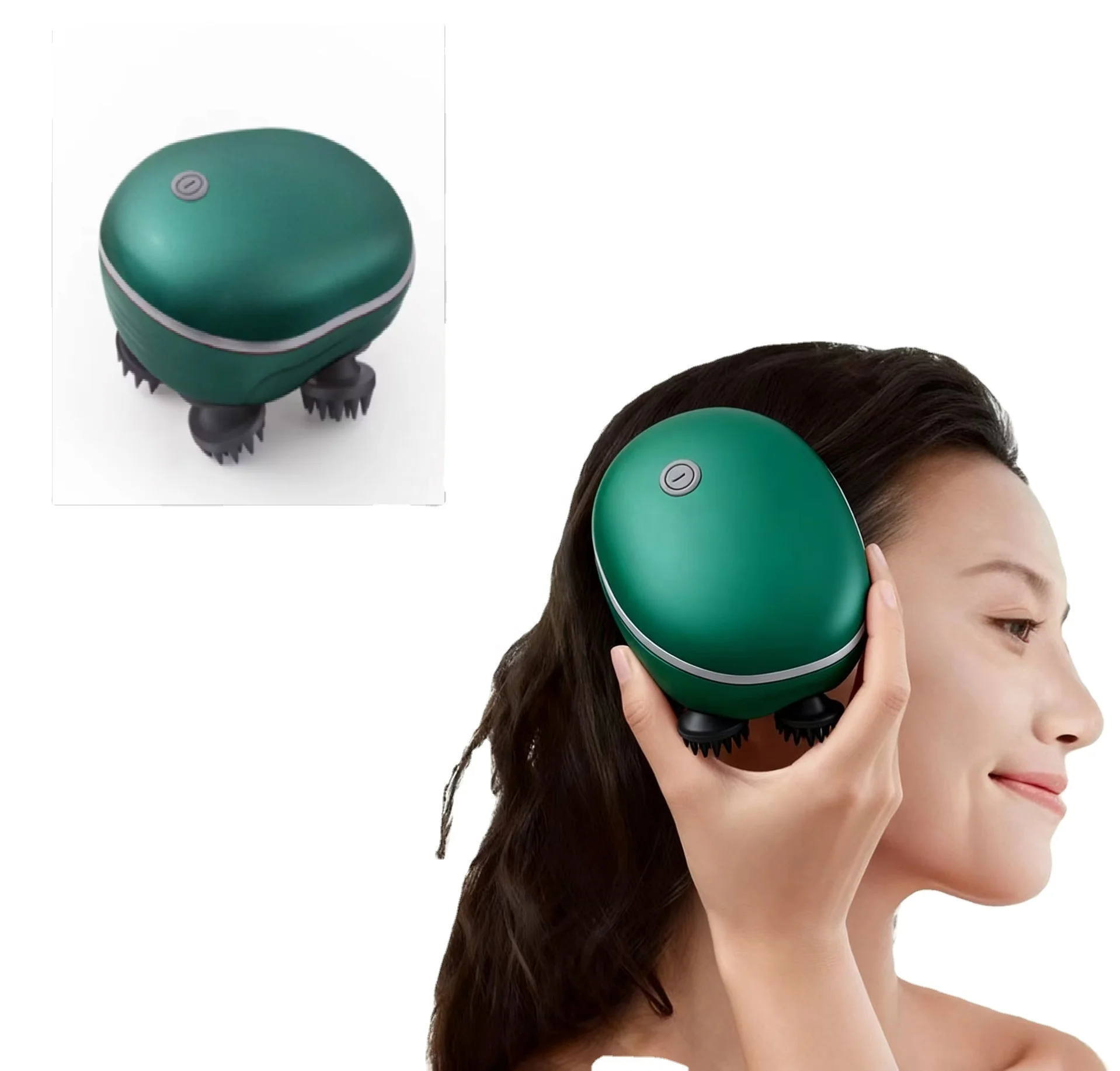 Massageador de Cabeça Garra de Dragão: Máquina de Massagem Vibratória para Amassar o Couro Cabeludo - Imagem 3