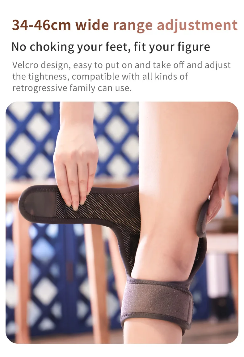Massageador de Joelho Sem Fio com 360° de Rotação ° Almofada de Aquecimento com Vibração e Grafeno para Joelho, Recarregável, Ideal para Atletas, Donas de Casa e Idosos - Imagem 5