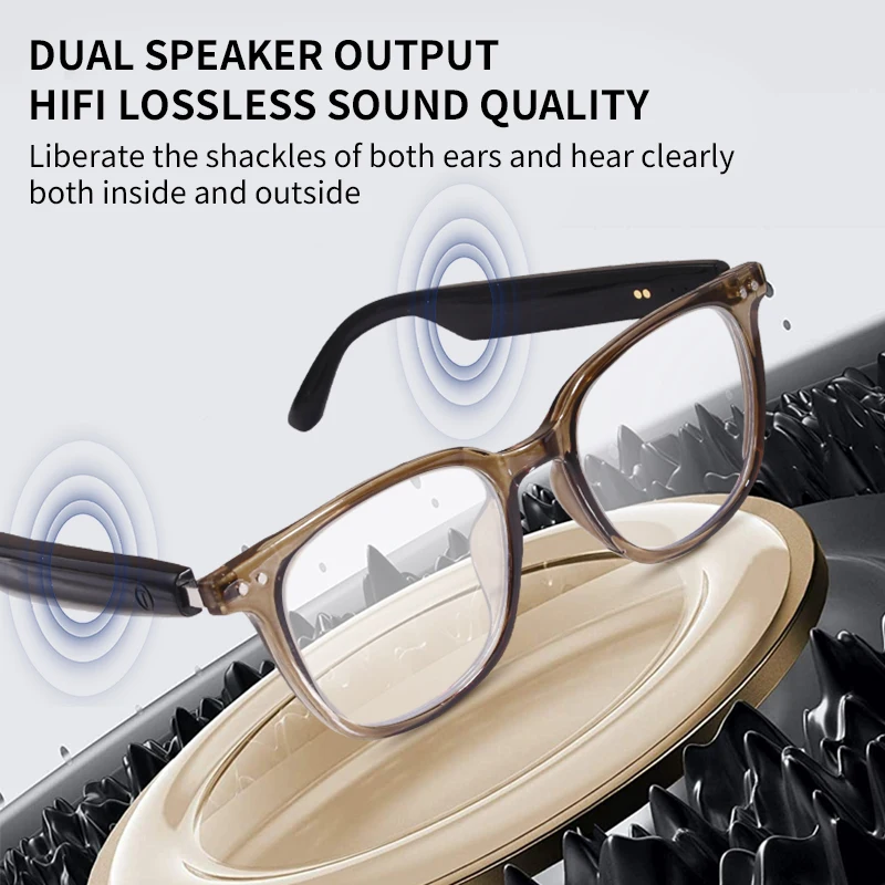 Óculos de Sol Inteligentes GS07 com Tradução por IA para Homens e Mulheres, Proteção UV400, Lentes Fotocromáticas à Prova d'Água IPX-5, Óculos Inteligentes - Imagem 5