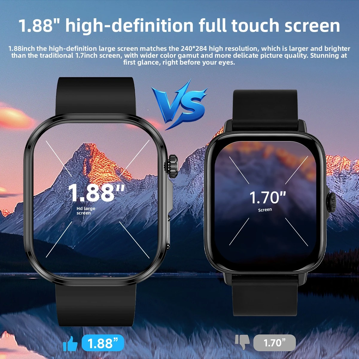 Relógios Inteligentes com Tela AMOLED de Alta Definição para Monitoramento de Frequência Cardíaca, Sono, Oxigênio no Sangue e Pressão