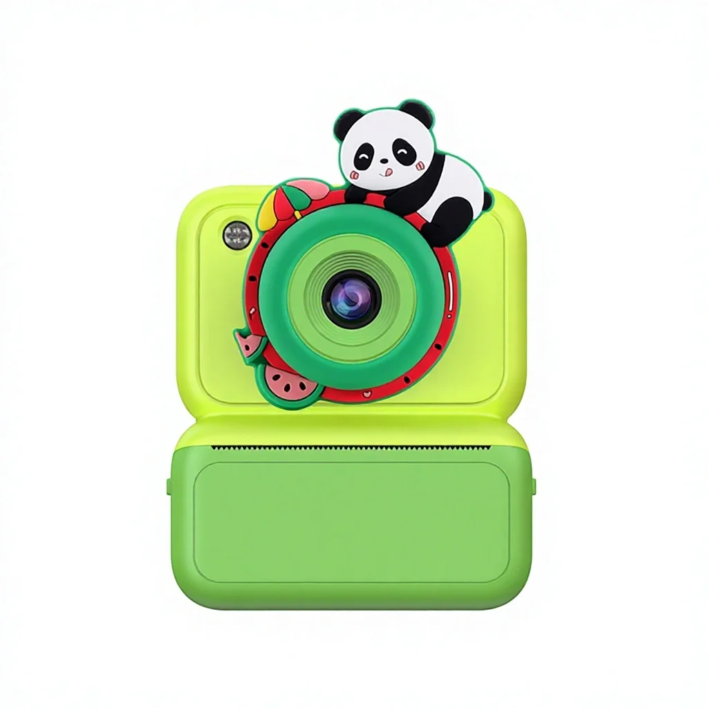 Câmera Instantânea Dupla Infantil Y350 com Capa de Silicone, Tela de 2.4", Impressão de Fotos e Gravação de Vídeos, Presente para Crianças - Imagem 6