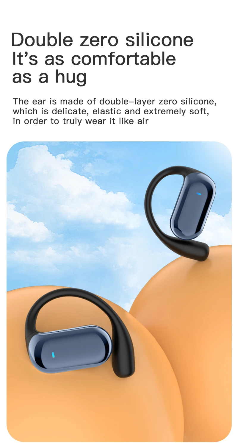 3-em-1 AI Language Translator Earbuds Tempo real OWS HD Som Qualidade Longa Vida útil da bateria 144 Idiomas Touch Screen 5G - Imagem 13