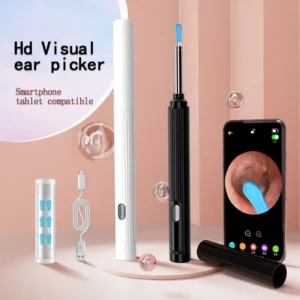 Câmera Visual de Ouvido WiFi HD 1080p Endoscópio ABS para Limpeza e Remoção de Cera de Ouvido