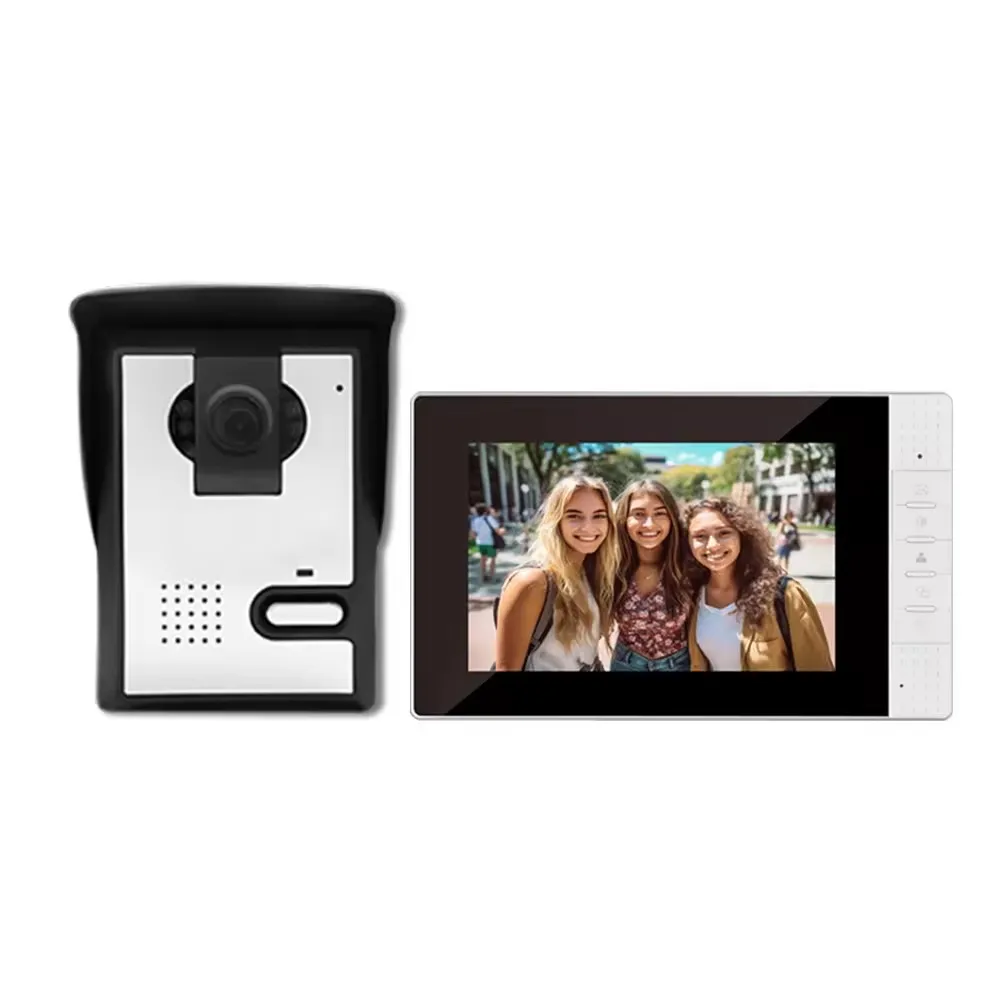 Sistema de Intercomunicação com Câmera de Vídeo para Controle de Acesso e Segurança Residencial Mais Vendido - Imagem 7