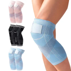 Suporte de Pulso Esportivo para Adultos em Aço Inoxidável Ajustável com Tala e Faixa de Compressão