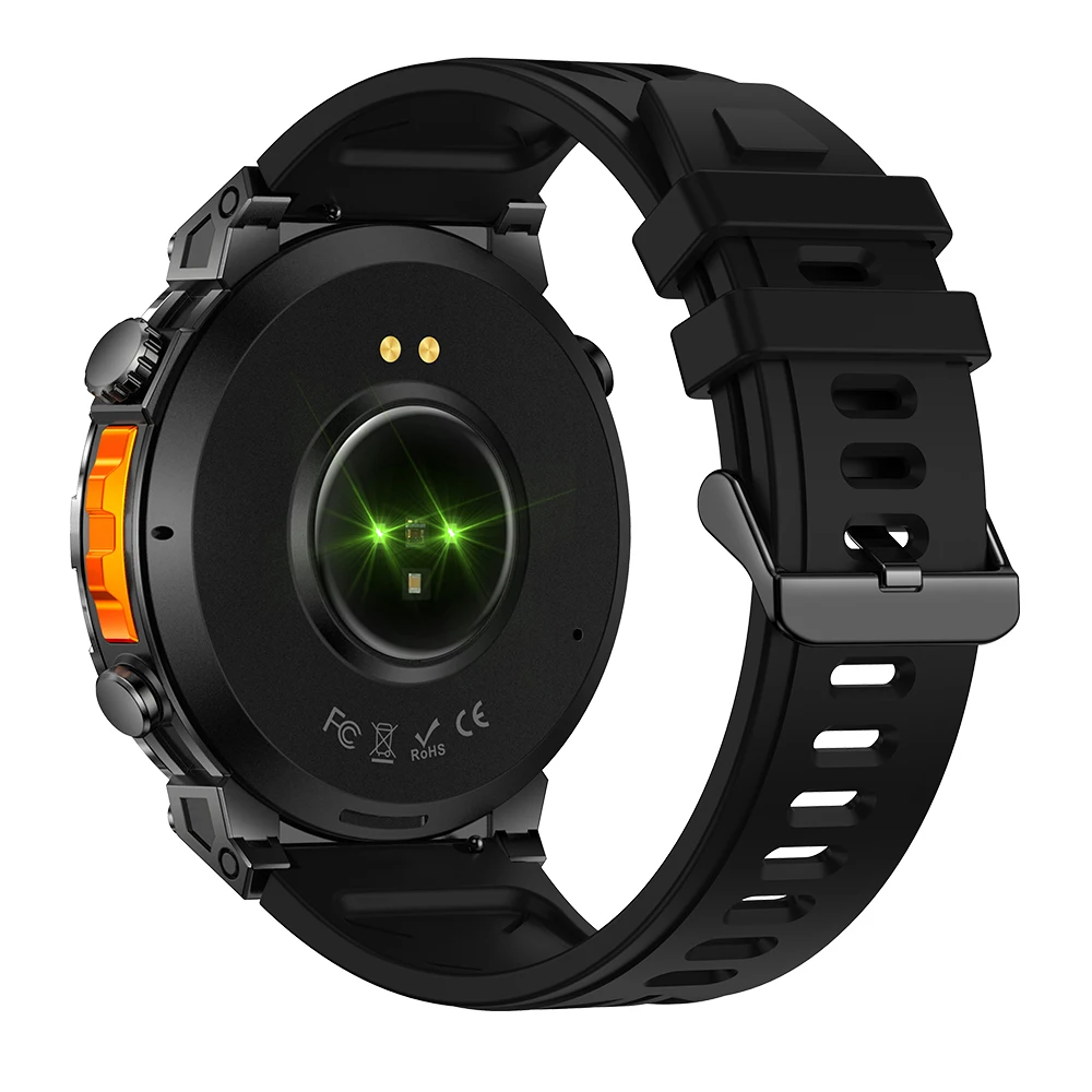 Novo Relógio Inteligente Masculino KC93 Redondo com GPS, Tela AMOLED de 1,56 Polegadas, Bússola, ChatGPT, Monitoramento de Saúde, À Prova D'Água 30M, Relógio Inteligente para Atividades ao Ar Livre - Imagem 5