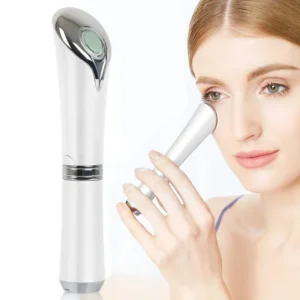 Portátil Skincare Wand Quente Massagem Remoção De Rugas Anti Age Azul Vermelho Led Light Therapy Device Jade Eye Wand