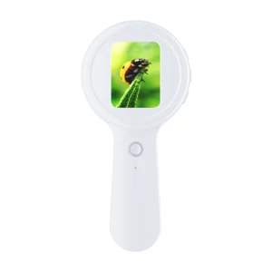 Lupa Digital Portátil de Alta Qualidade em ABS HD 1080P com Luz LED Eletrônica 20X para Leitura Modelo V7 para Baixa Visão e Idosos