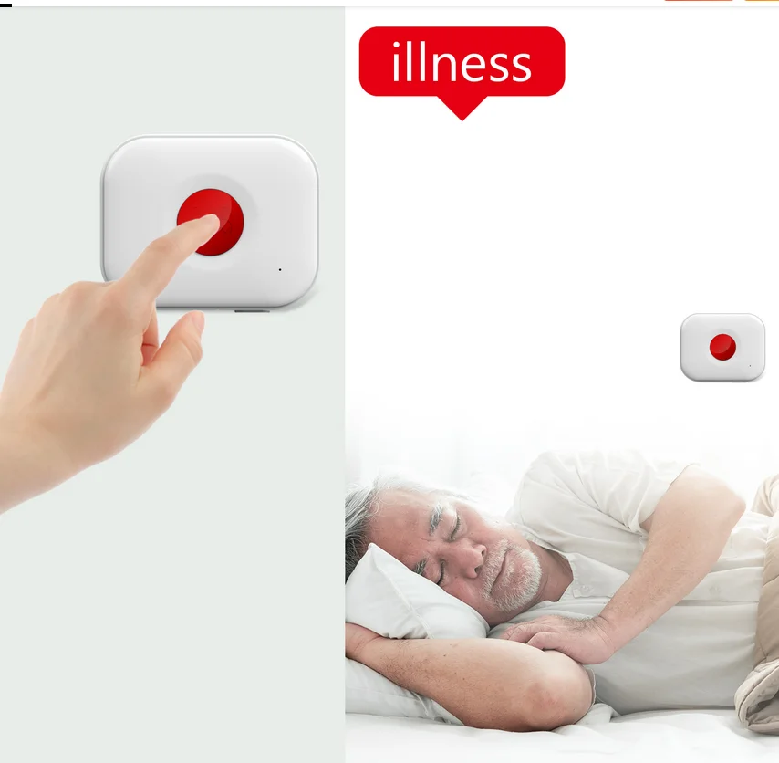 Botão de Alerta de Emergência SOS Auto WiFi para Casa Inteligente para Crianças, Mulheres e Idosos Sistema de Alarme de Segurança - Imagem 5