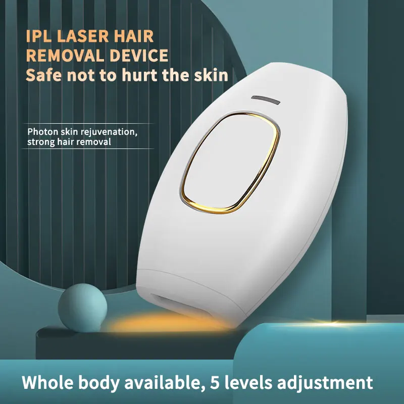 Máquina de depilação a laser elétrica, depilador corporal, ferramenta depilatória portátil, dispositivo pequeno para uso doméstico, depilação a laser IPL - Imagem 3