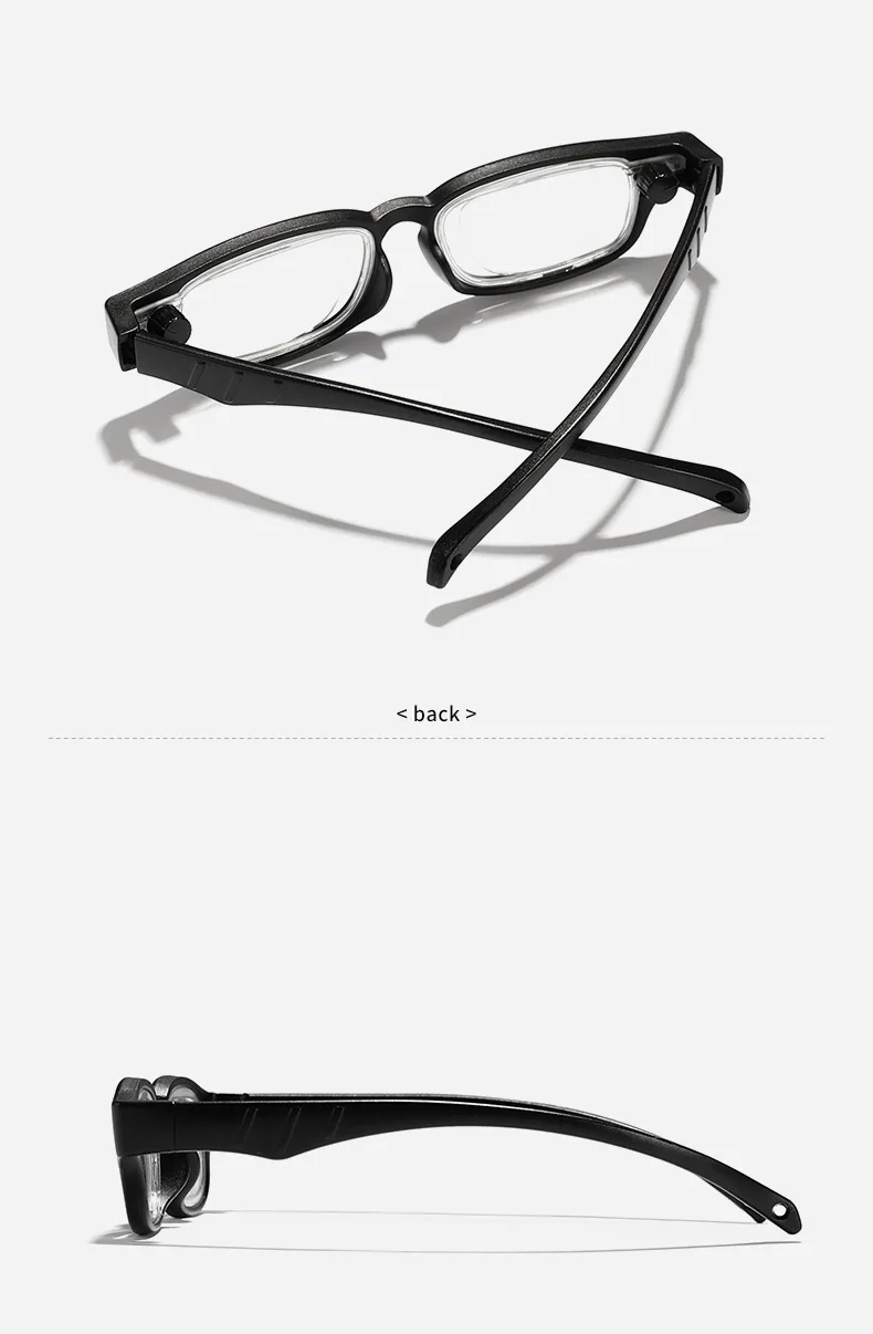 Óculos de Leitura Inteligentes para Idosos com Lentes de Comprimento Focal Ajustável e Proteção Anti-luz Azul, Armação TR90, Grau 100-400 para - Imagem 24
