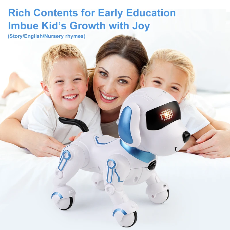 Inteligente Multi-Function RC Smart Dancing Robot Dog Toy para Crianças Educacional Sports & Entertainment Product - Imagem 3