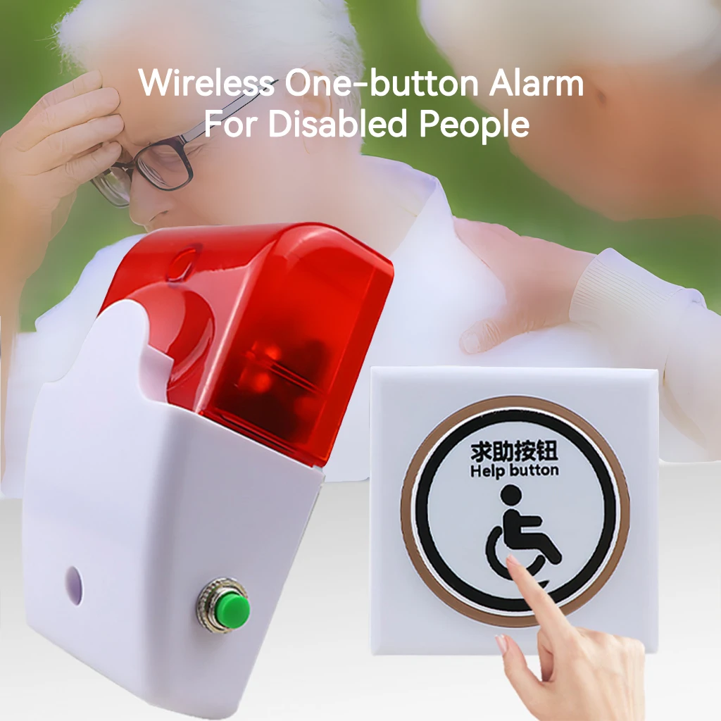 Alarme de Cama Dkmsec 103a1 para Pacientes Idosos com Demência, Pager Sem Fio Portátil para Cuidadores com Monitoramento de Idosos para - Imagem 3