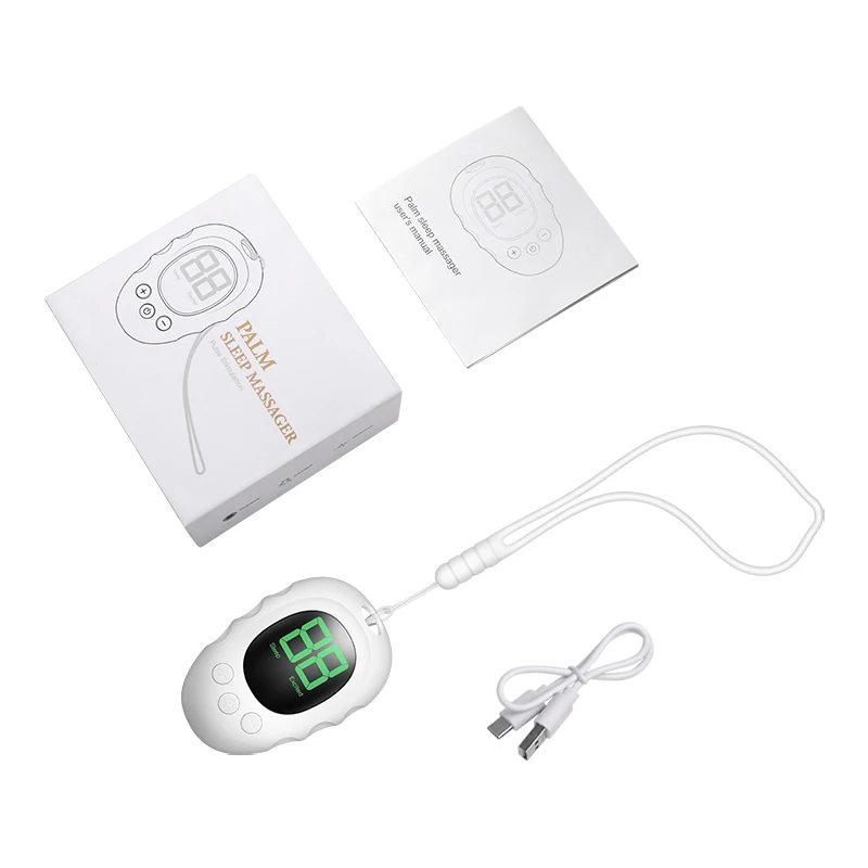 Handheld Intelligent Microcorrent Sleep Aid Device Alívio rápido para pressão na cabeça e ansiedade melhora o sono profundo - Imagem 6