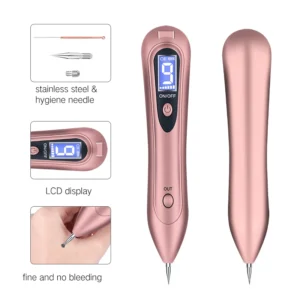Caneta de Plasma Pakiss para Remoção de Manchas Escuras, Verrugas, Marcas na Pele e Tatuagens - Aparelho de Beleza para Remoção de Manchas