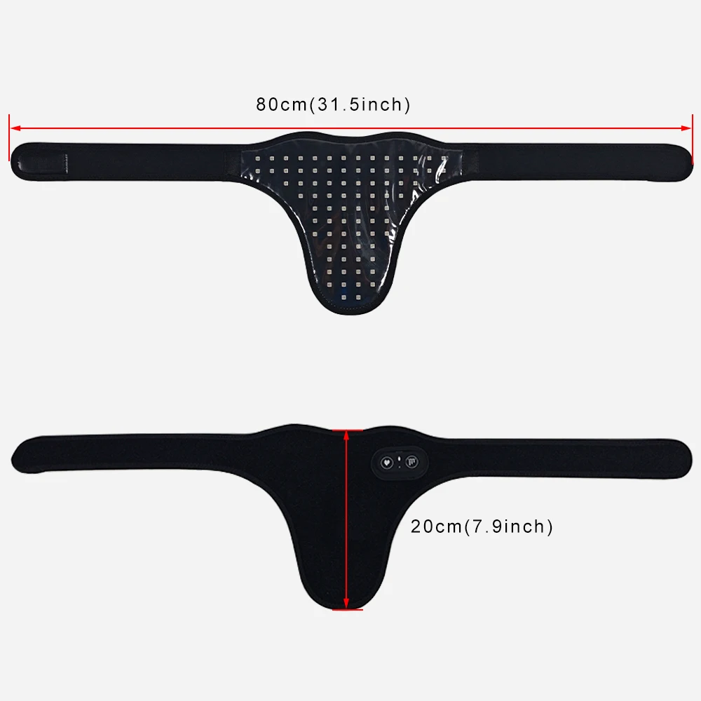 New LED Therapy Underwear OEM/ODM Red Light Therapy Belt Chegada Aumenta o Fluxo Sanguíneo Pélvico