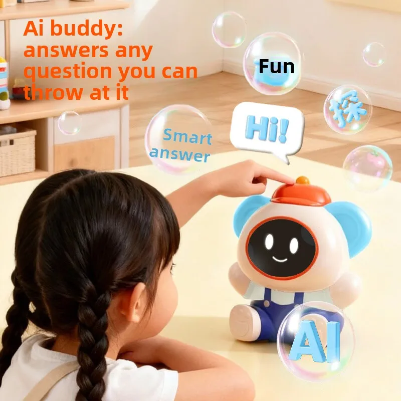 Robô Inteligente com IA, Diálogo Multilíngue, Companheiro Emocional, Brinquedo Interativo para Educação Infantil, Presente de Aniversário - Imagem 3