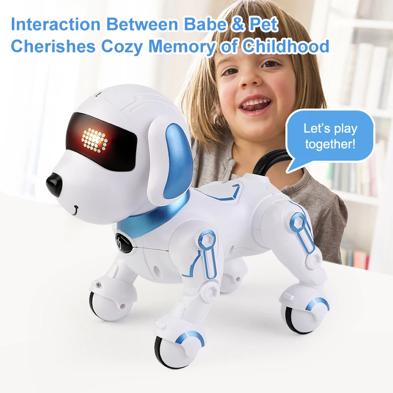 Inteligente Multi-Function RC Smart Dancing Robot Dog Toy para Crianças Educacional Sports & Entertainment Product - Imagem 2