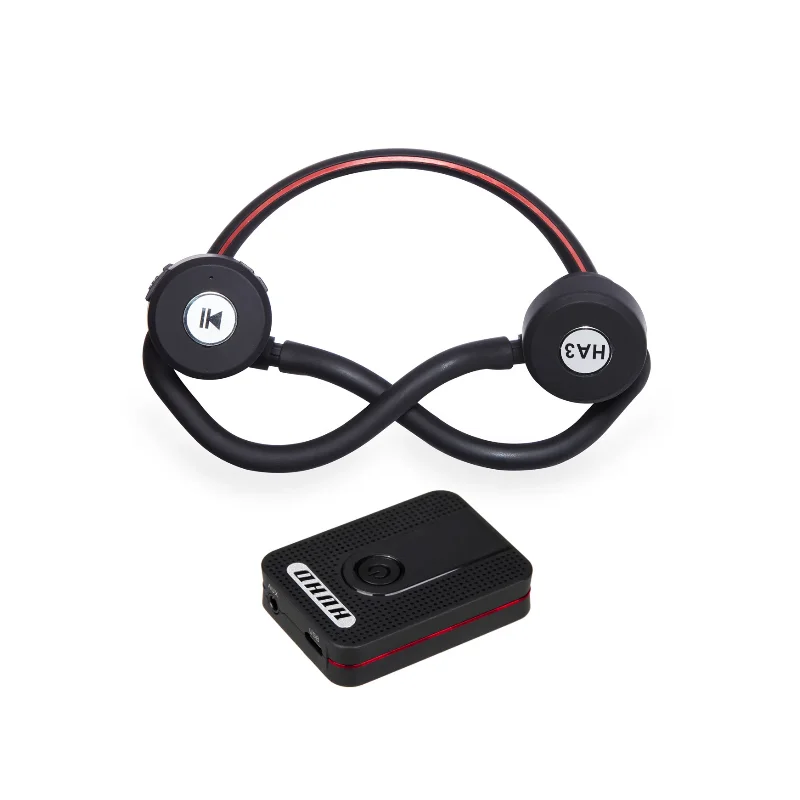 Condução óssea Hearing Aid fone de ouvido sem fio para idosos idosos Ouvir Headsets Hearing Loss Amplifier - Imagem 6