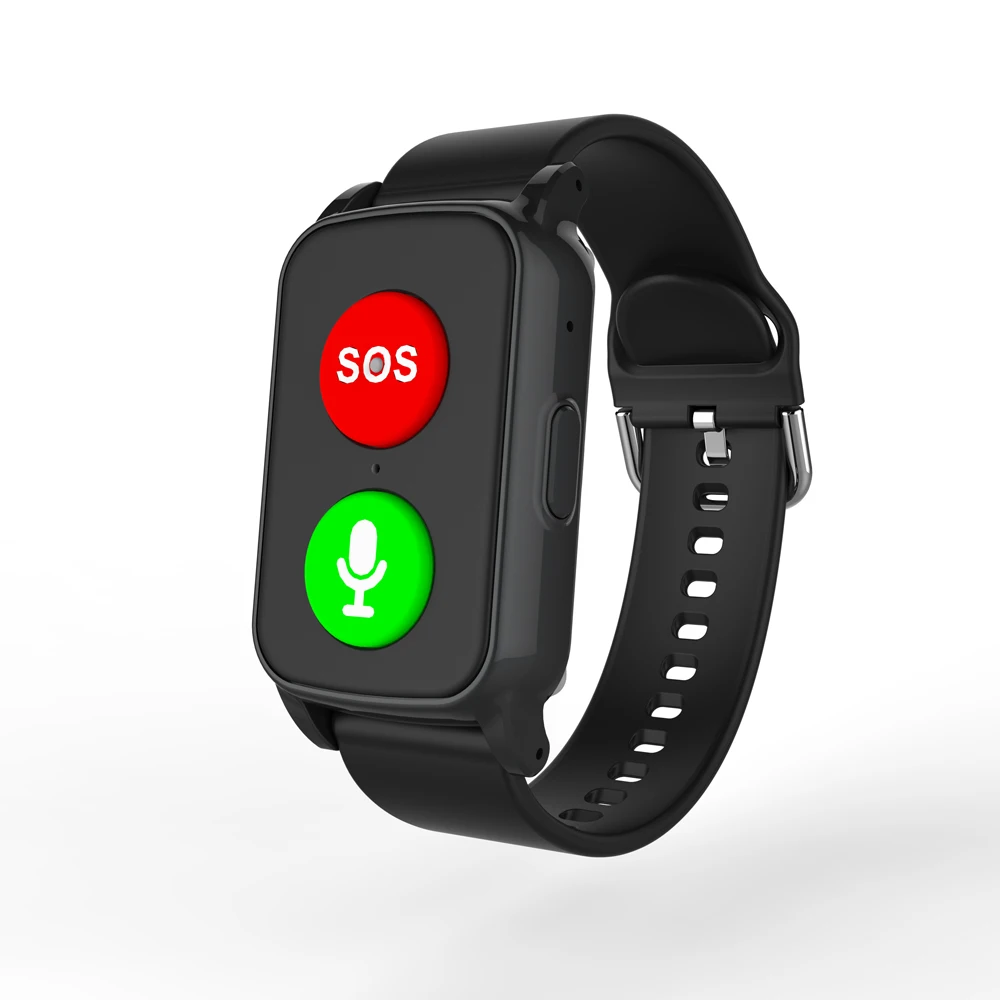 Pulseira de Rastreamento GPS à Prova d'Água 4G com Monitoramento de Saúde, Controle de Frequência Cardíaca e Pressão Arterial para Idosos - Imagem 5