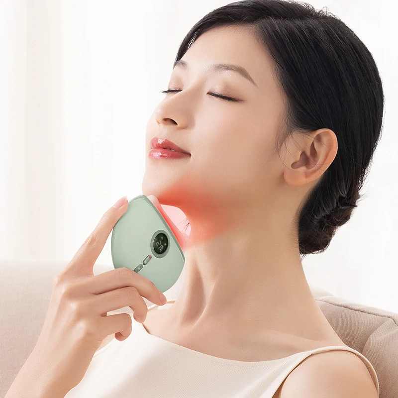 Massageador Facial de Jade Recarregável Tech Love, Ferramenta Elétrica Gua Sha para Lifting da Pele, Antienvelhecimento e Remoção de Rugas, - Imagem 5