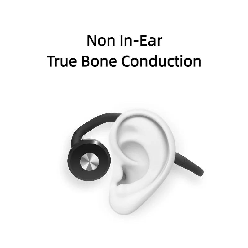 Condução óssea Hearing Aid fone de ouvido sem fio para idosos idosos Ouvir Headsets Hearing Loss Amplifier - Imagem 5
