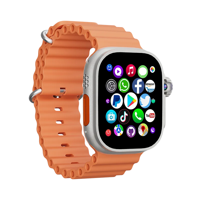 Relógio Inteligente DW100 PRO+ 4G LTE com WIFI, GPS, Tela AMOLED de 50mm, Display Colorido, Chamada SIM, Compatibilidade Android, Monitor - Imagem 5
