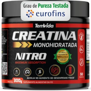 Creatina Nitro Natural tem, 300g