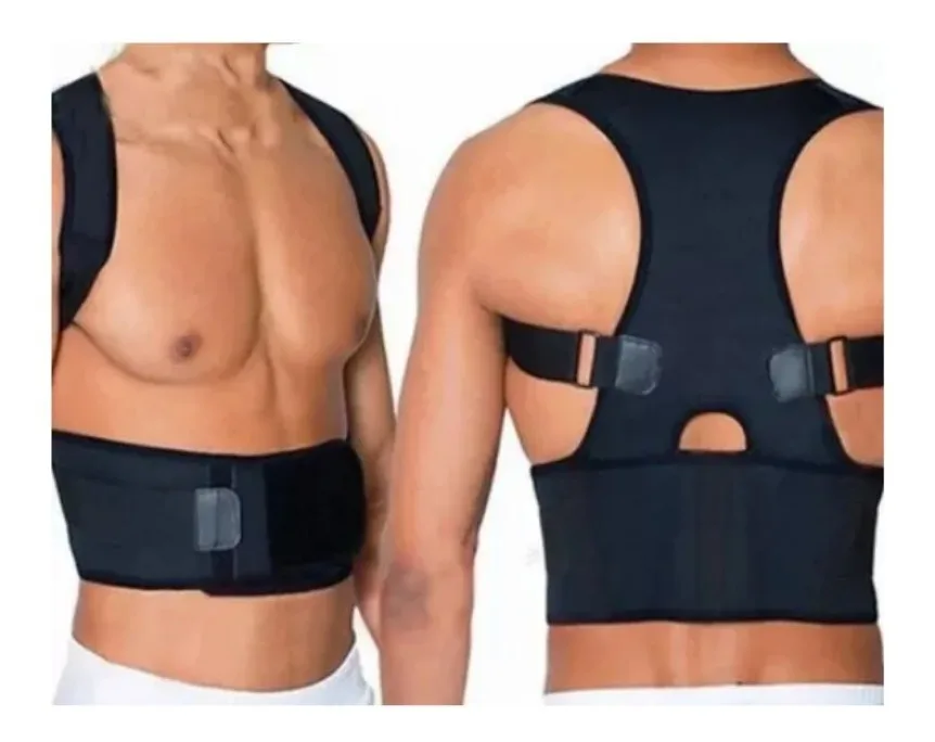 Cinta Colete Corretor Postural Coluna C/ Imãs Magnéticos