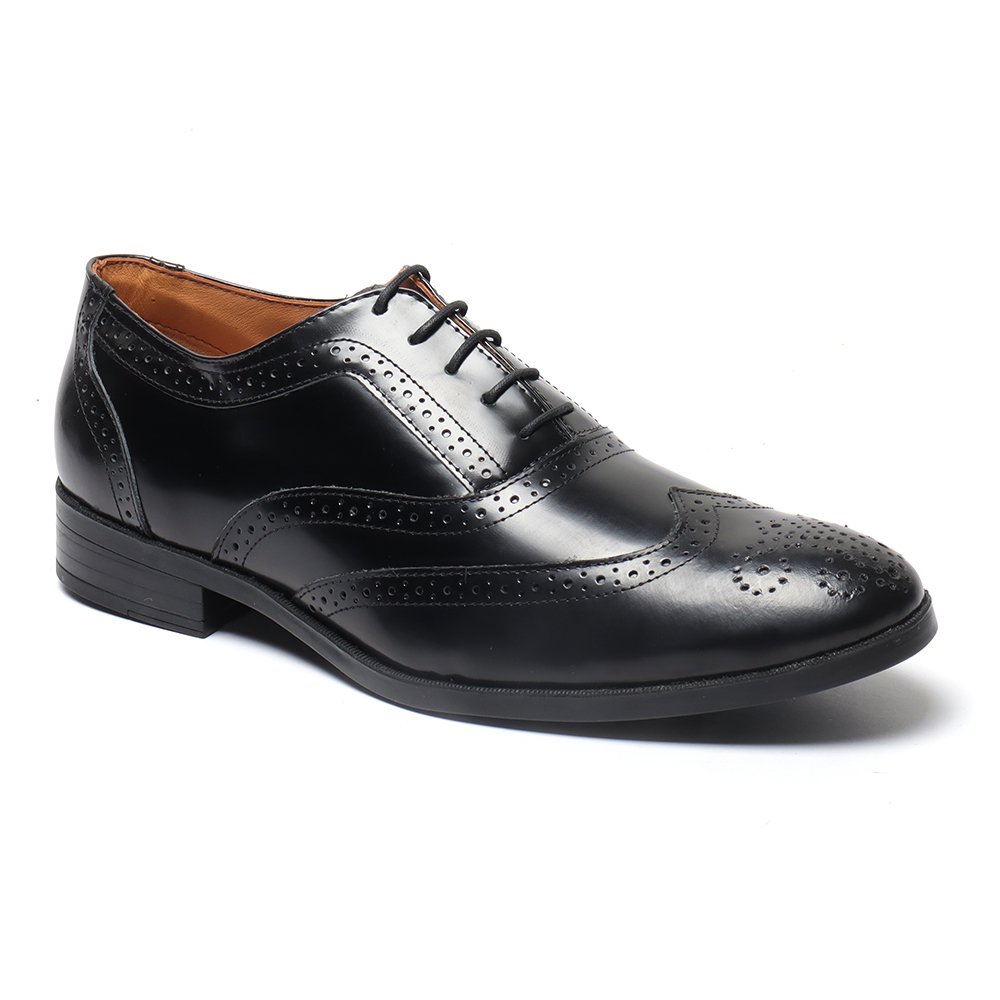 Sapato Social Oxford Cromo Argentino Preto - Imagem 6