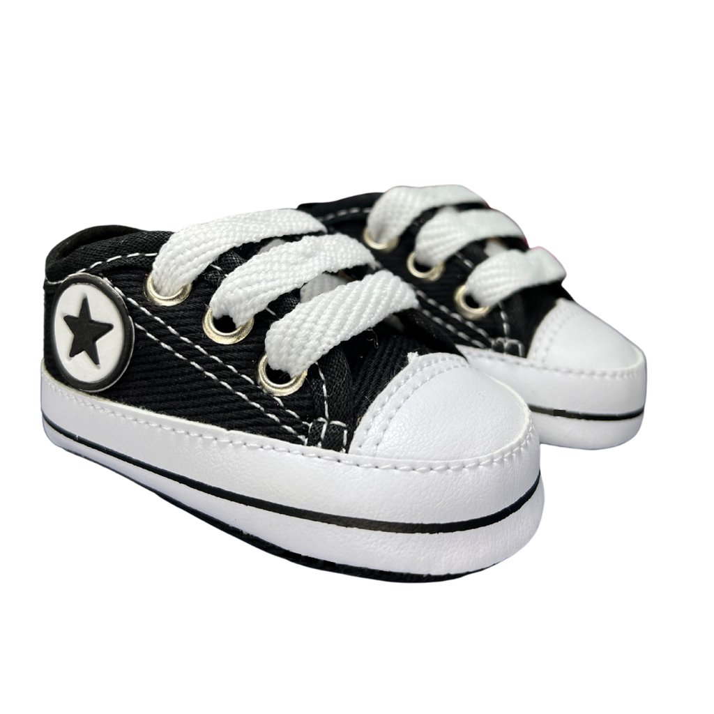 Tênis de bebê menino tenis Starzinho de bebê Classico Tamanho:16;Cor:Branco - Imagem 2