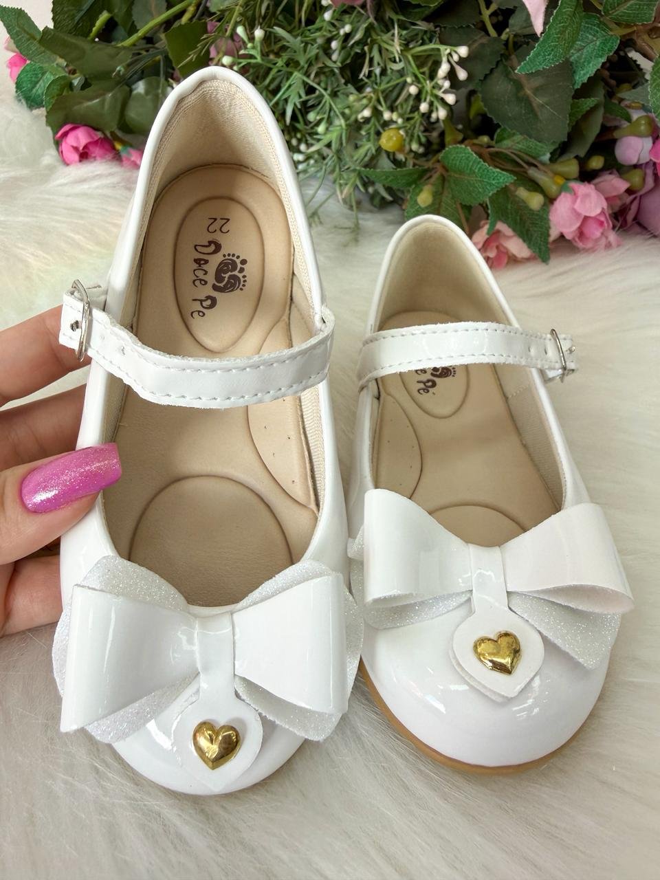 Sapatilha Doce Pe Baby Gigi Branco - Imagem 3