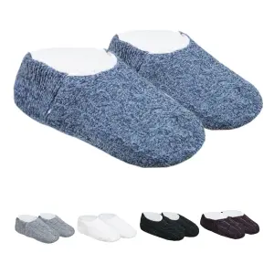 Pantufa Feminina c/ forro Peluciado e Solado Antiderrapante 26X10cm Cores Sorti