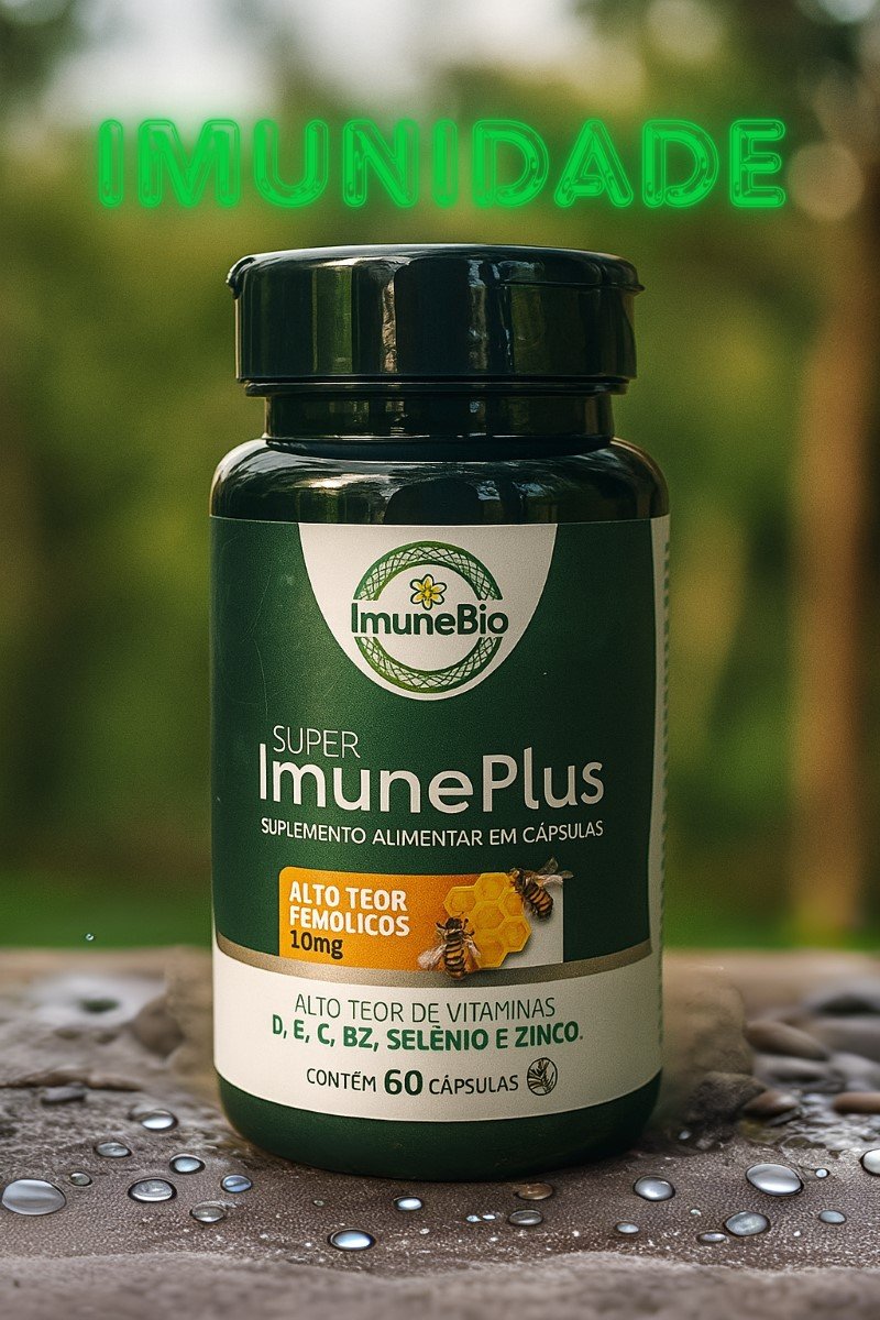 Suplemento Super Imune Plus 490 mg - 10 mg de Própolis + Vitaminas e Minerais Es - Imagem 5