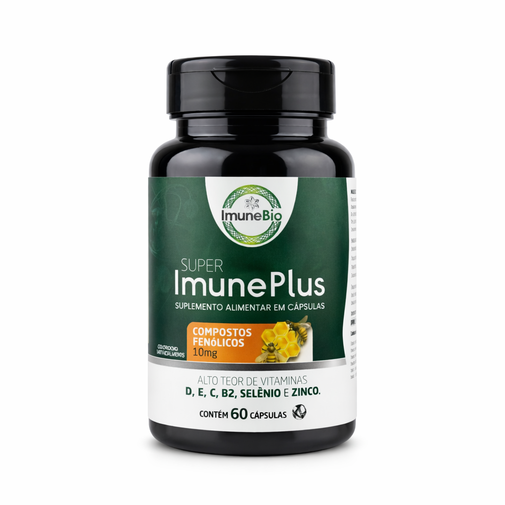 Suplemento Super Imune Plus 490 mg - 10 mg de Própolis + Vitaminas e Minerais Es - Imagem 4