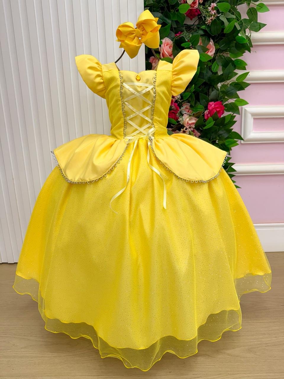 Fantasia/ Vestido Mini Miss Longo A Bela e a Fera - Imagem 2