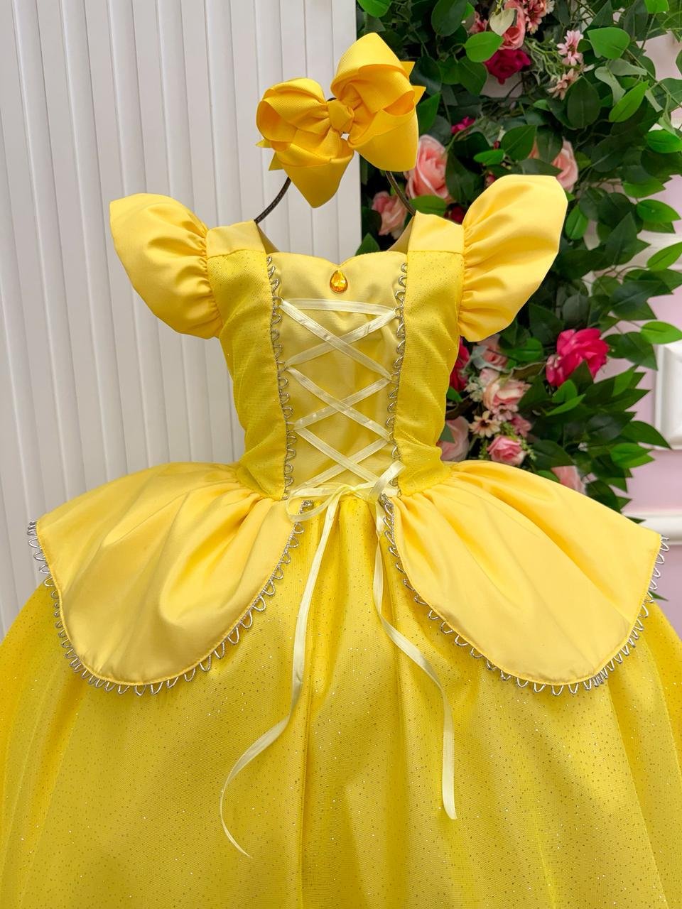 Fantasia/ Vestido Mini Miss Longo A Bela e a Fera - Imagem 3