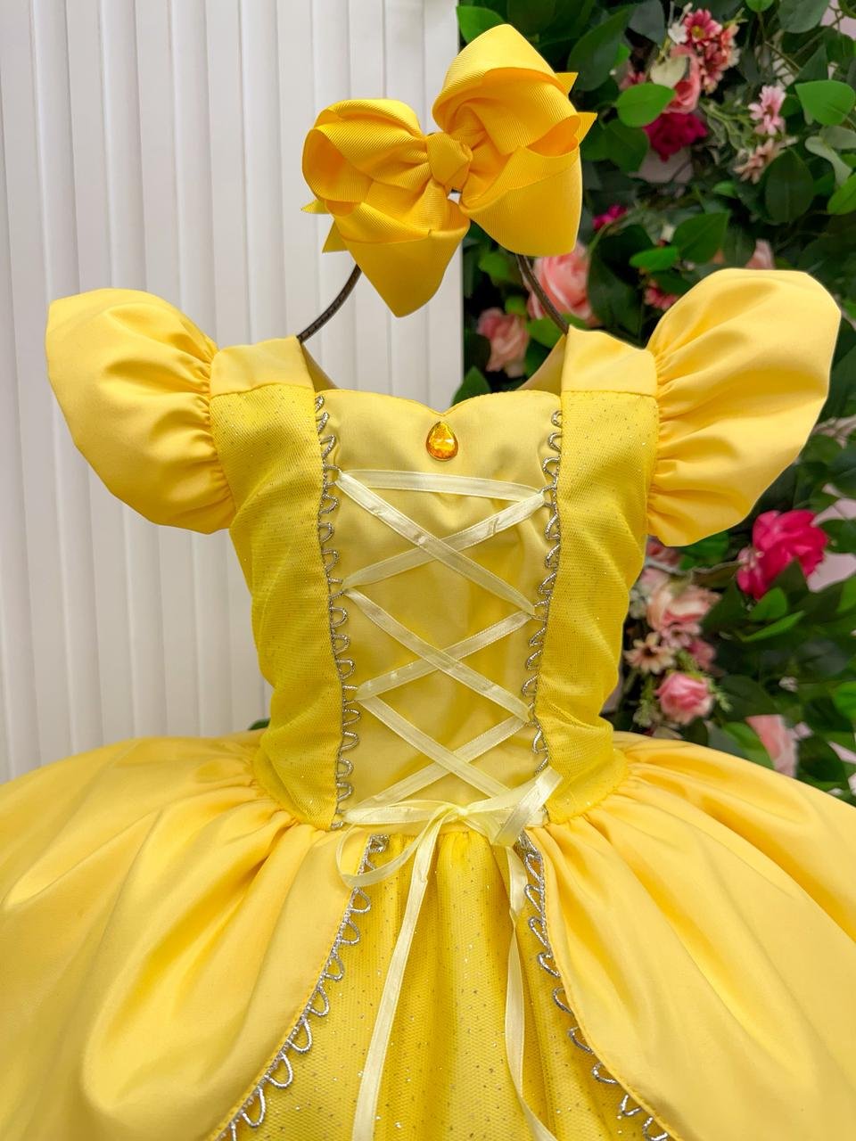 Fantasia/ Vestido Mini Miss Longo A Bela e a Fera - Imagem 4