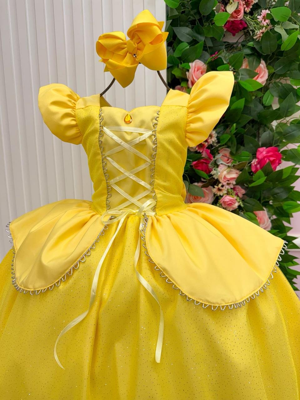 Fantasia/ Vestido Mini Miss Longo A Bela e a Fera - Imagem 5