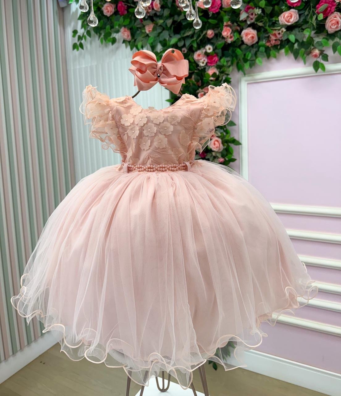 Vestido Menina Bonita Angelie Pessego - Imagem 2
