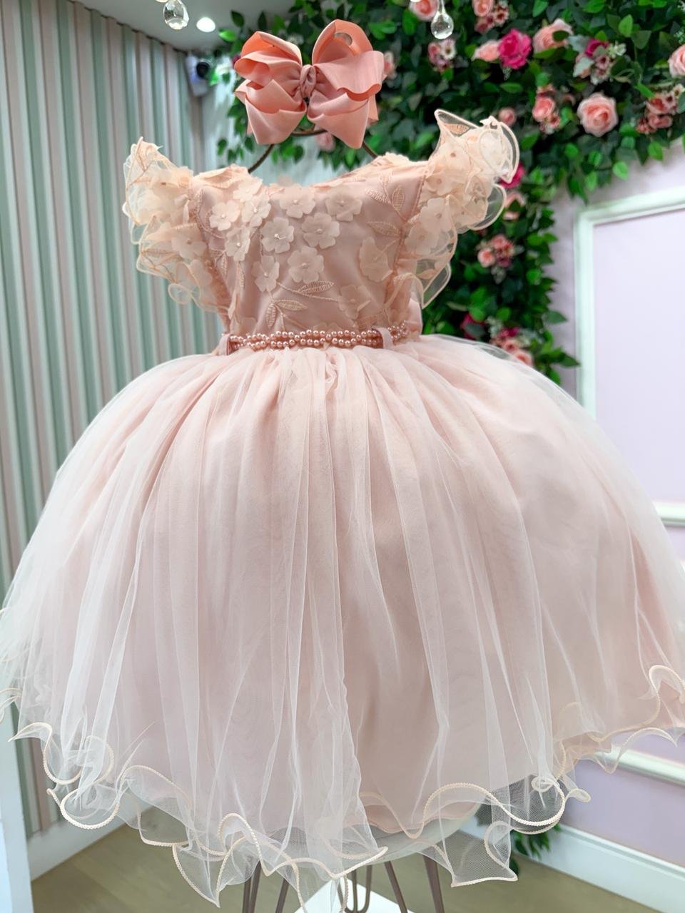 Vestido Menina Bonita Angelie Pessego - Imagem 4