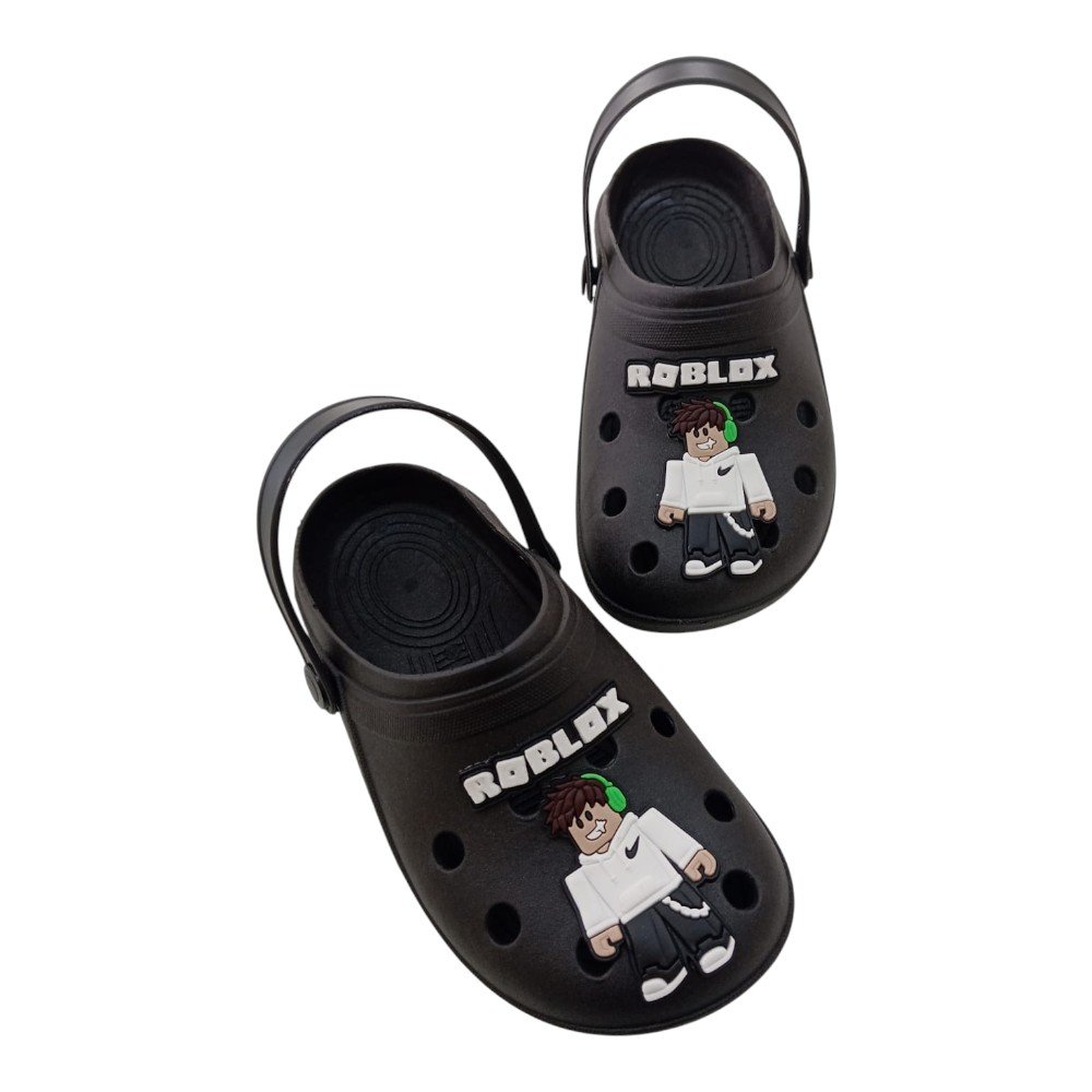 Sandália Fechada Roblox Corpo Infantil Menino Jogo - Imagem 6