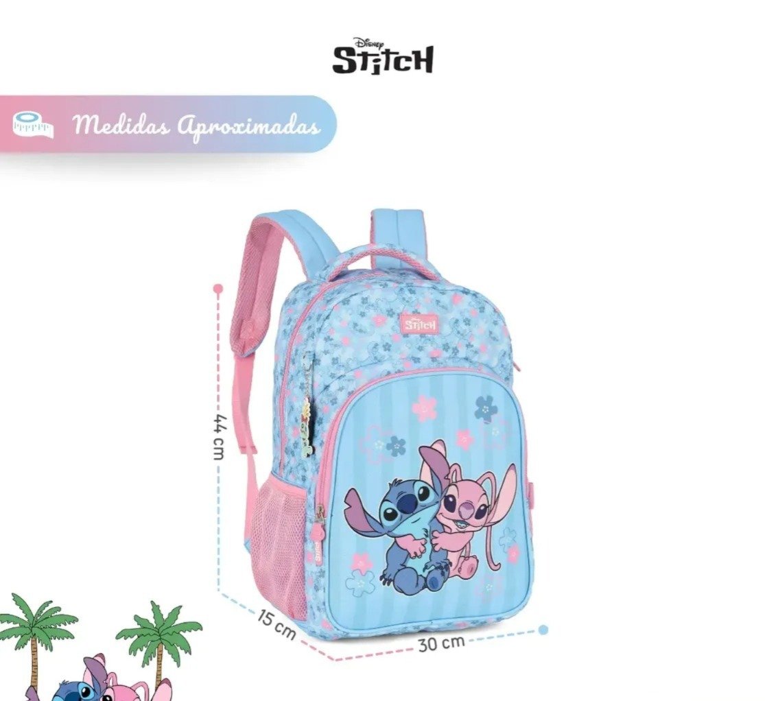 Mochila de Costa Stitch e Angel - Imagem 7