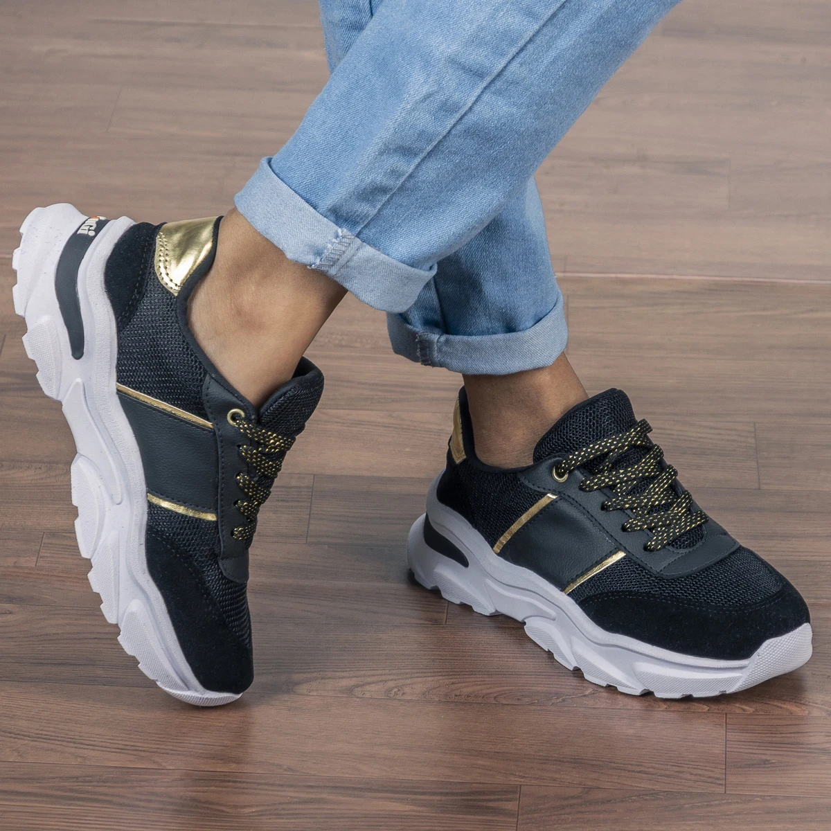 Tênis Esportivo Fiorella Feminino GuGi Sneaker Leve De Caminhada 622-GG - Imagem 2