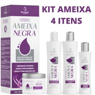 Kit Ameixa Negra Tratamento Intenso Capilar Brilho e Hidratação da Bio Instinto - Imagem 2